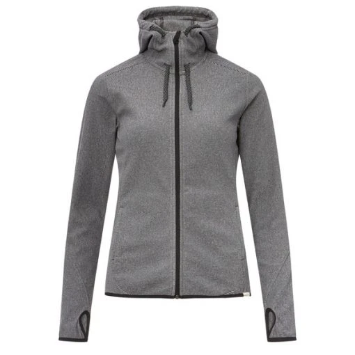 Billig 🎉 FRILUFTS STIERVA HOODED FLEECE JACKET Frauen - Fleecejacke Caviar 🛒 -Günstiges Frilufts Geschäft 268447041 a stierva hooded fleece jacket frilufts 1