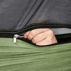 Schlussverkauf ⌛ FRILUFTS MOSQUITO HAMMOCK - Hängematte Vineyard Green/black 💯 -Günstiges Frilufts Geschäft 287703001 d mosquito hammock frilufts