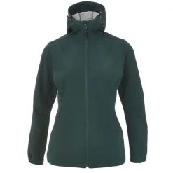 Auslauf 🧨 FRILUFTS BIRI HOODED SOFTSHELL JACKET Frauen - Softshelljacke Green Gables 👍