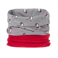 Am billigsten ✨ FRILUFTS TAKAKKAW X-MAS FLEECE TUBE Unisex - Schal Aura Orange 🎁