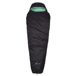 Neu 🎉 FRILUFTS OXNA 5 - Kunstfaserschlafsack Caviar/ Malchite Green ⌛