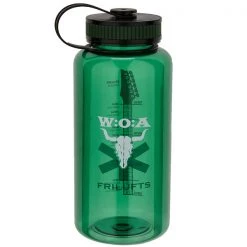 Brandneu ⭐ FRILUFTS GUMA W:O:A - Trinkflasche Green/black 🎉