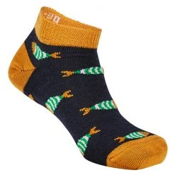 Billig 💯 FRILUFTS VILLARRICA FISH HALFCUT SOCKS Kinder - Freizeitsocken Cadmium Yellow ⌛